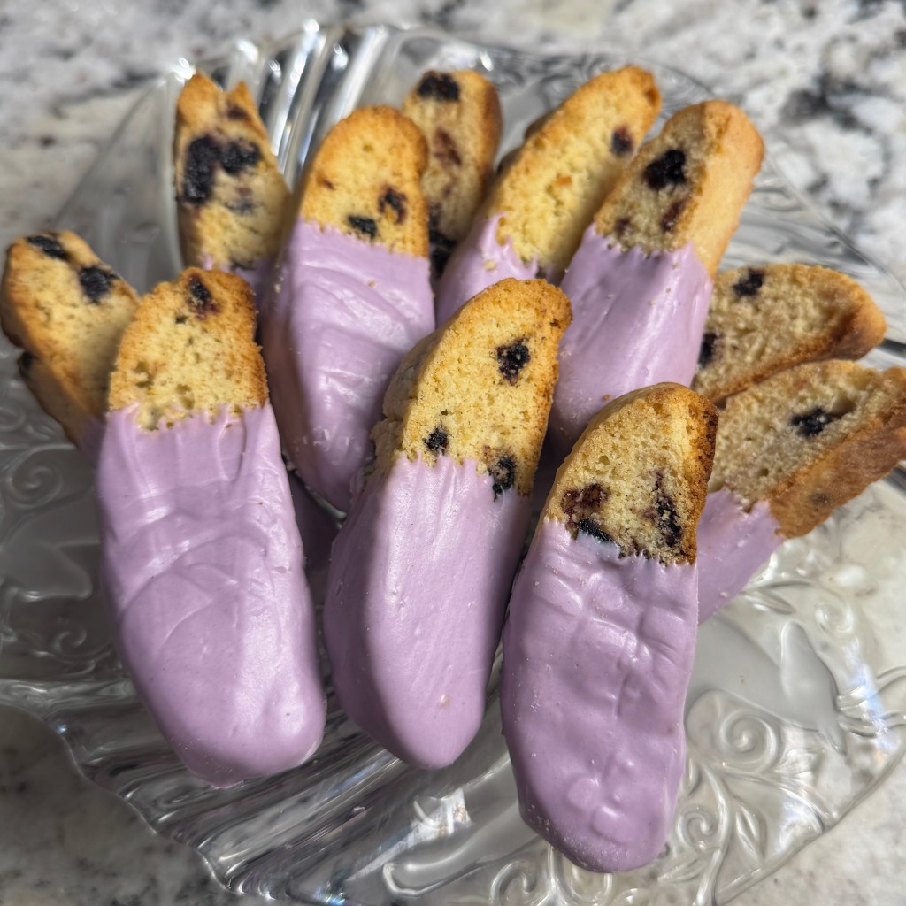 Blueberry Lemon Biscotti